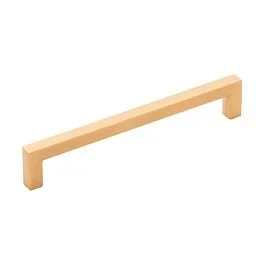 Hickory Hardware Skylight Collection 6-5/16″ (160mm) Center to Center Handle Cabinet Pull in Brushed Golden Brass