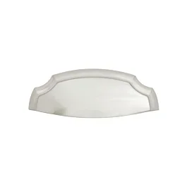Hickory Hardware Veranda 3″ (76mm) Center to Center Cup Cabinet Pull in Satin Nickel