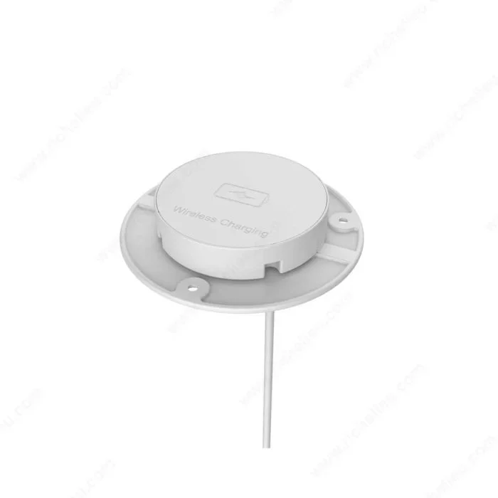 Hidden Wireless Charger by Richelieu – Sleek Cabinet Hardware Solution