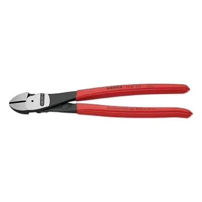 High Leverage Diagonal Cutter, 250 mm OAL, Diagonal Cut, 3.0 mm to 4.6 mm