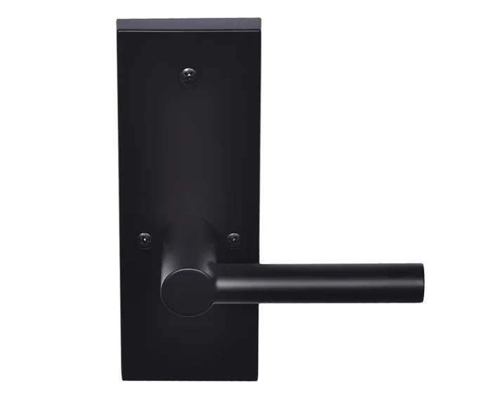 Hillsborough Lever, Matte Black – BHP Decorative Functional Hardware