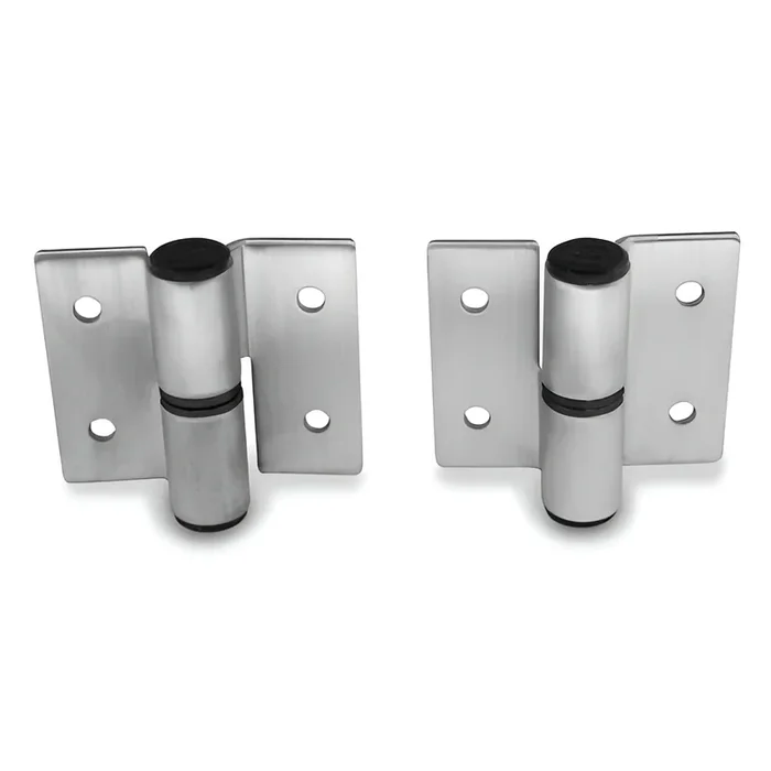 Hinge – Surface Mounted (RH-In/LH-Out) .125″ Stainless Steel by Jacknob