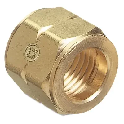 Hose Nut, 200 psig, Brass, B-Size