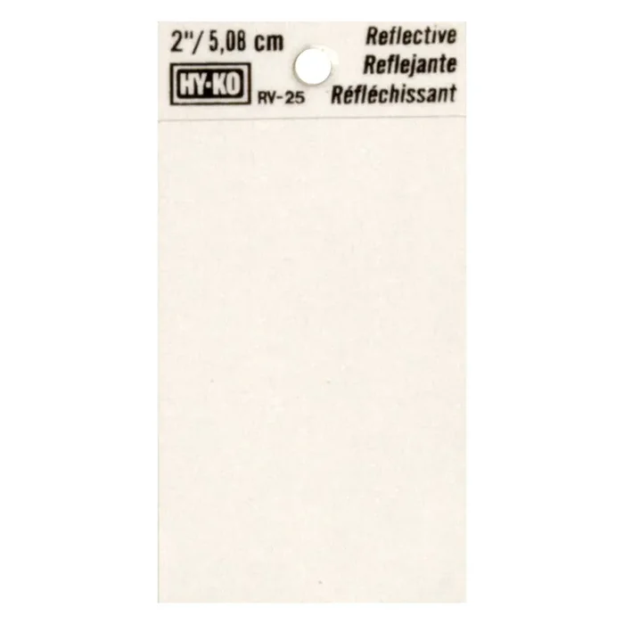 Hy-Ko™ 2″ Reflective Blank (10 pcs.)