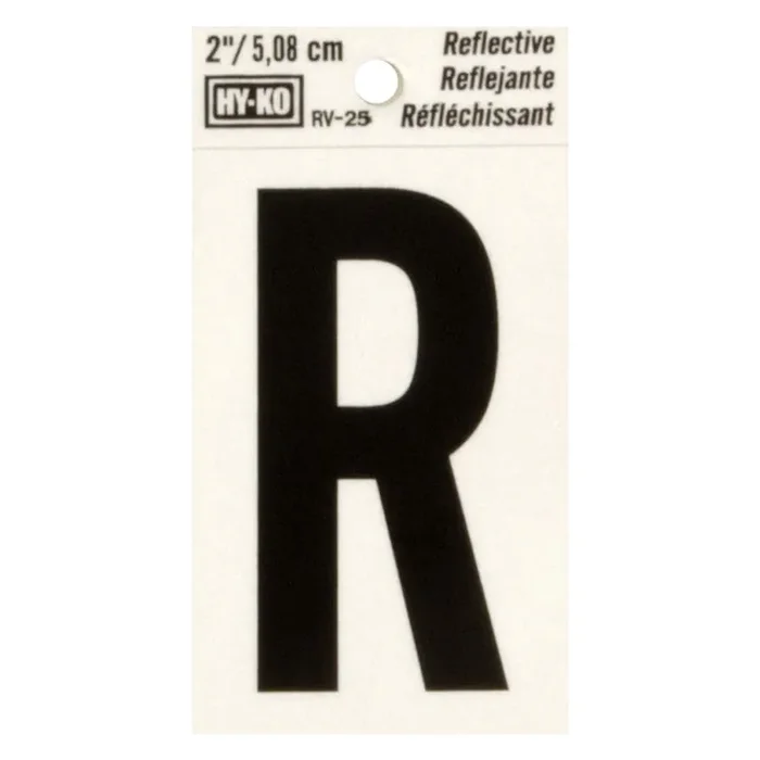 Hy-Ko™ 2″ Reflective Letter R (10 pcs.)