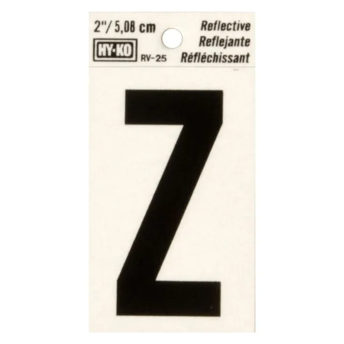 Hy-Ko™ 2″ Reflective Letter Z (10 pcs.)