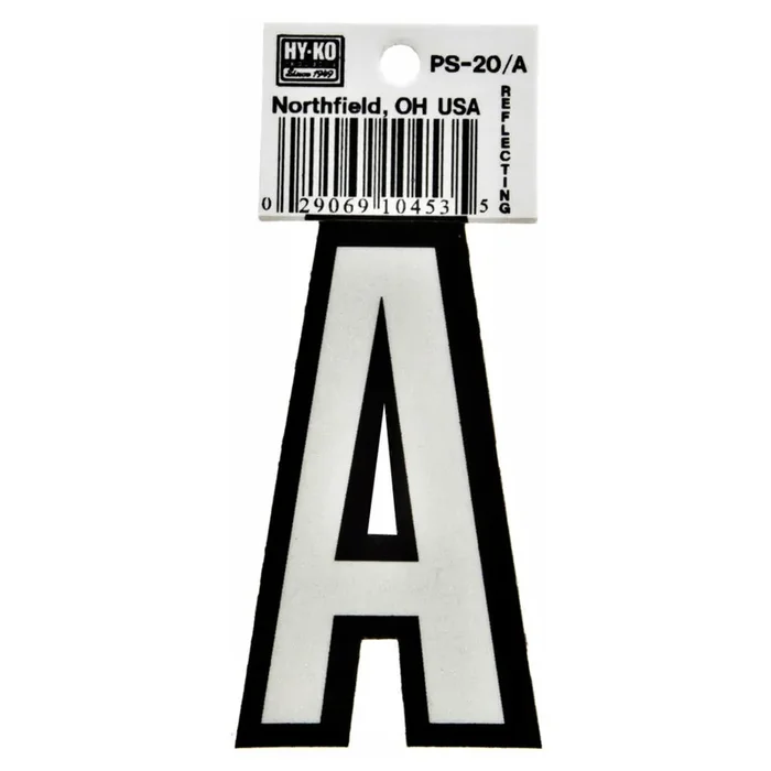 Hy-Ko™ 3.25″ Boat Letter A (10 pcs.)