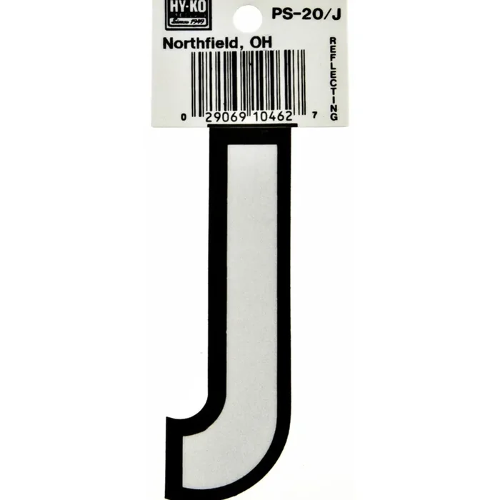 Hy-Ko™ 3.25″ Boat Letter J (10 pcs.)