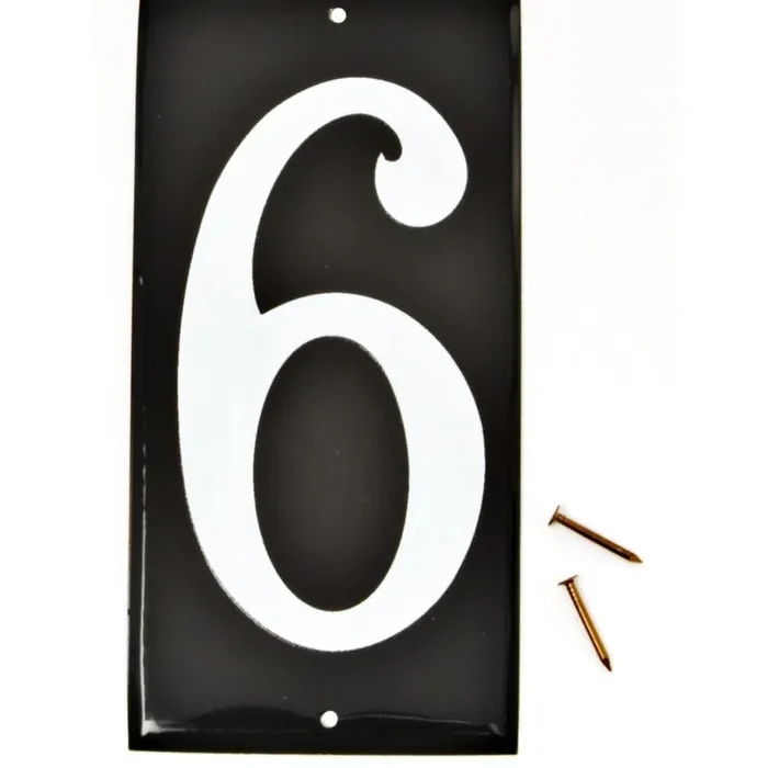 Hy-Ko™ 3.5″ Colonial Number 6 (10 pcs.)
