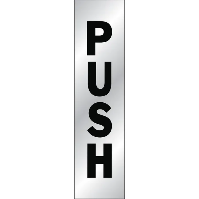 Hy-Ko™ Push Sign 4.5″ x 4.5″ (10 pcs.)