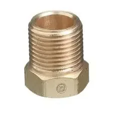 Inert Arc Nuts, Brass, Hex, B-Size, 5/8 in – 18, Water