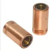 INSULATOR, COARSE THREAD, COPPER, 400 A FOR BEST WELDS, TWECO STYLE NO. 4 MIG GUNS