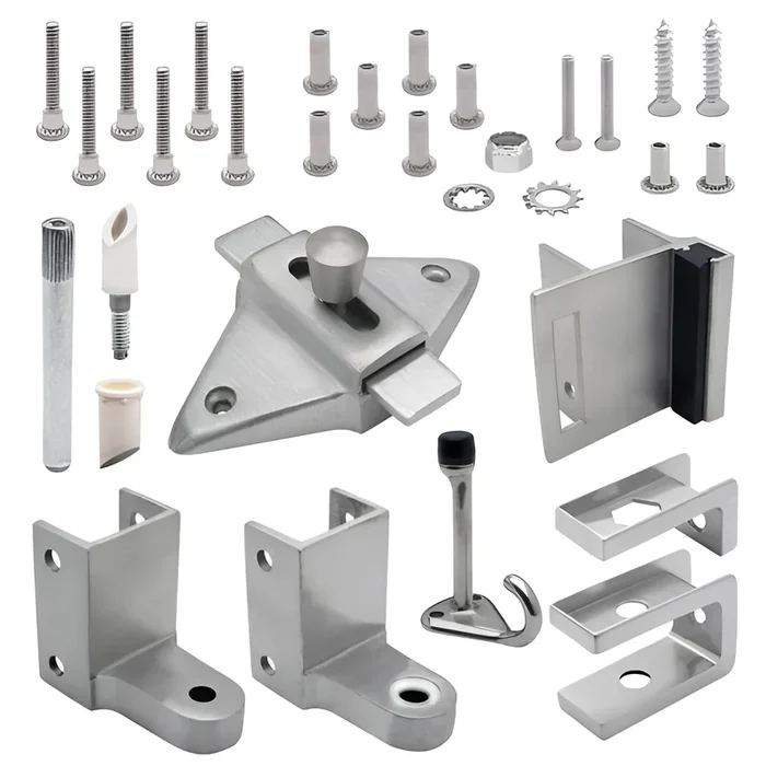 Jacknob Door Hardware 7/8″ Stainless 6lp for Toilet Partitions