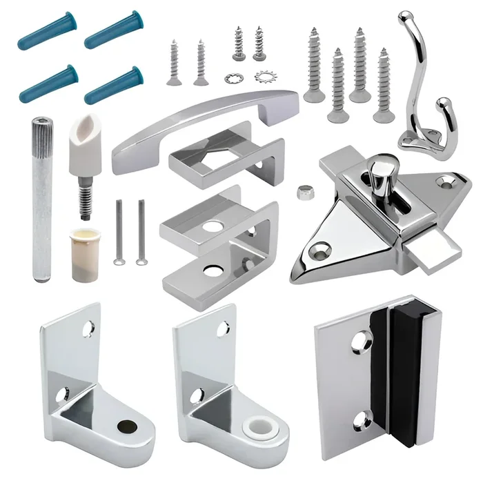 Jacknob Outswing Door Hardware – 1″ Door Flat Hinge/sk