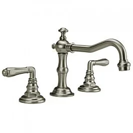 Jaclo Roaring 20’s Faucet with Smooth Lever Handles, Pewter