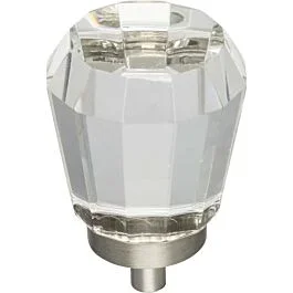 Jeffrey Alexander Harlow Collection 1-1/4″ (32mm) Diameter, Satin Nickel Geometric Cabinet Hardware Knob