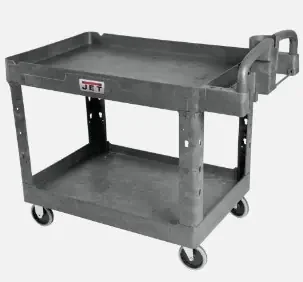 JET LARGE BIN TOP UTILITY CART 43 x 25″ 500LB CAPACITY RAISED HANDLE