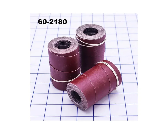 JET Ready-To-Wrap Abrasive, 180 Grit, 3-Wraps in Box (fits 22-44) (60-2180)