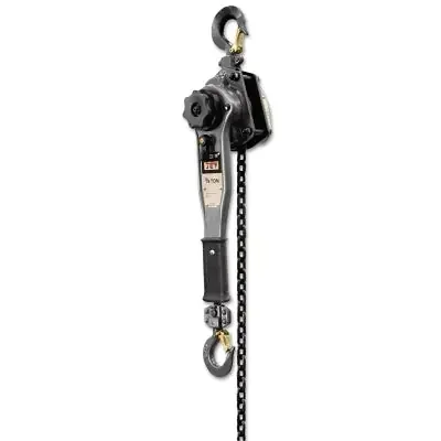 JLP-A Series Lever Hoist, 3/4 Ton Capacity, 10 ft Lift, 31 lb·ft