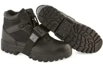 K1 SLIM PROFILE MID-SOLE TRACTION CLEATS BLACK STRAP ONE SIZE FITS MOST