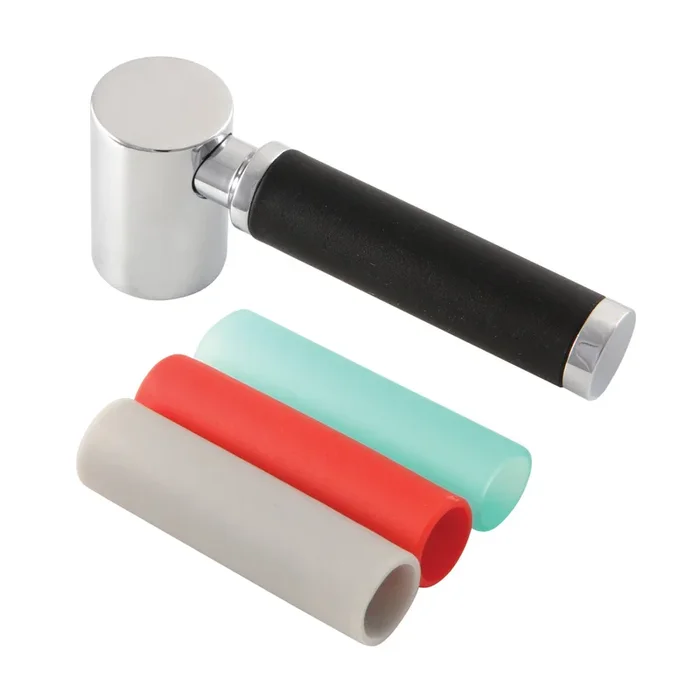 Kaiser Brass Lever Handle with Neoprene Sleeve – Polished Chrome by Kingston Brass
