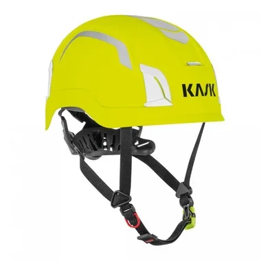 Kask Zenith X2 Max FR Hi-Viz Type I & Type II Class E Non-Vented Yellow Fluorescent Safety Helmet – WHE00141-221