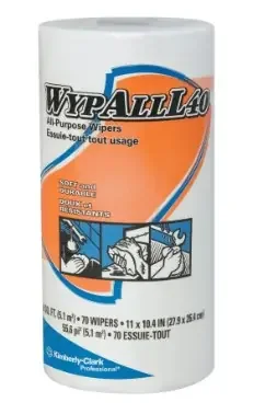 KIMBERLY CLARK WYPALL L40 ALL-PURPOSE WIPERS 56/PK