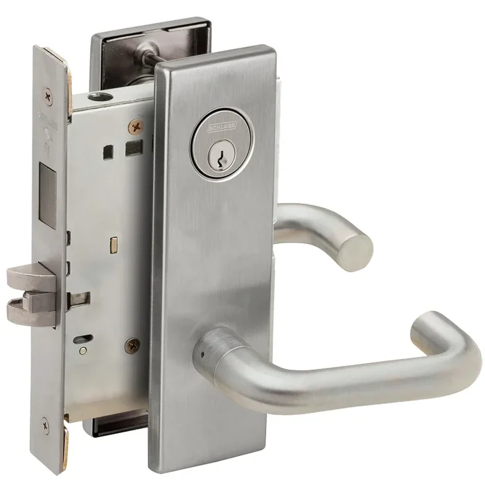 KIT – 03N Corridor Mortise Lock with Deadbolt, Satin Chrome