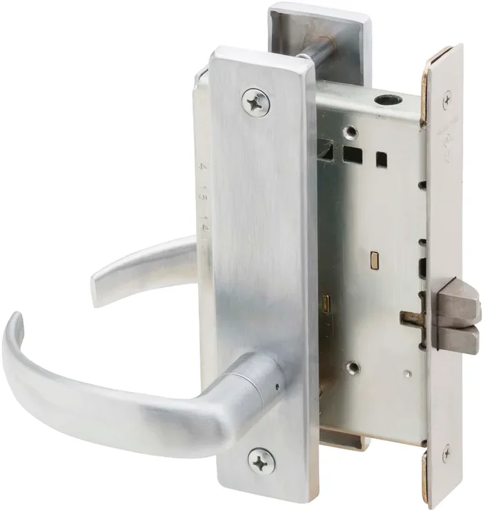 KIT – 17L Classroom Mortise Lock, 6-Pin C Keyway KD, Satin Chrome by Schlage