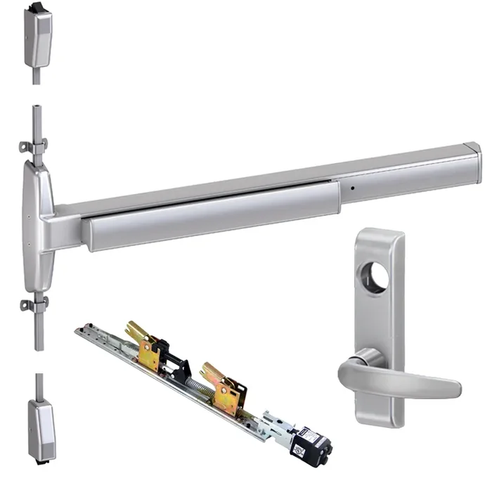 KIT – 75 Series Narrow Stile QEL SVR Exit Device with 360L-17 Lever Trim
