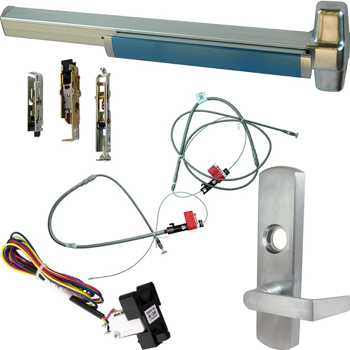 KIT – CVC Grooved Exit Device with RX Switch and 996L-06 Lever Trim