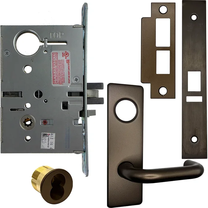 KIT – Electrified Mortise Lock with Request to Exit Switch and Lustra Lever – Corbin Russwin