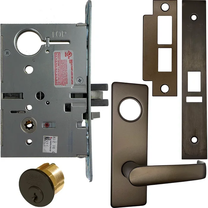 KIT – Electrified Mortise Lock with REX Switch – Fail Safe & Secure