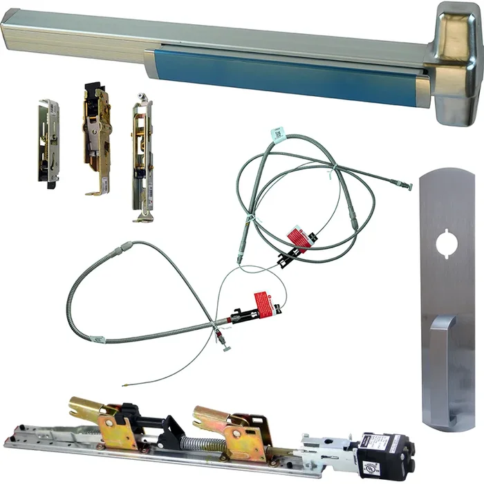 KIT – Fire-Rated, QEL & CVC Grooved Exit Device by Von Duprin