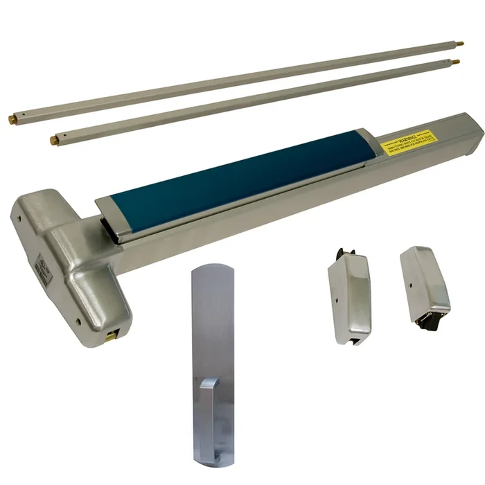 KIT – Fire-Rated SVR Grooved Exit Device with Dummy Pull Trim – Von Duprin