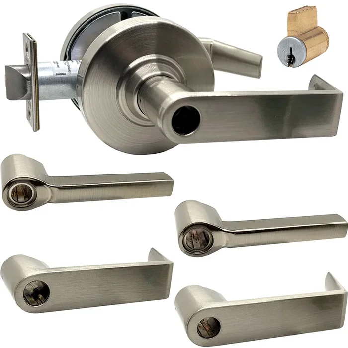 KIT – Grade 1 Entrance Cylindrical Lock with Latitude Lever – Schlage Keyway E