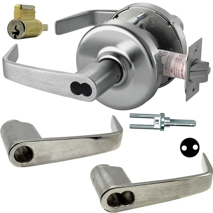 KIT – Grade 1 Public Bathroom Newport Cylindrical Lever by Corbin Russwin