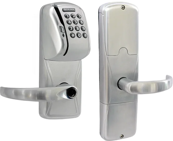 KIT – Magnetic Stripe (Swipe Card) and Keypad Network Hardwired Classroom/Storeroom Lock by Schlage Electronic Security