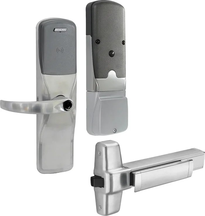 KIT – Multi-Technology Reader Network Wireless Classroom/Storeroom Exit Trim for RIM or CVR Exit Devices