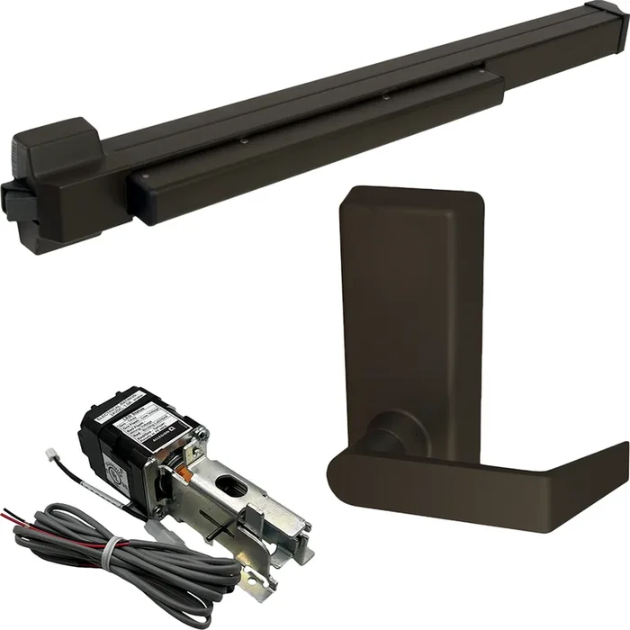 KIT – QEL Rim Exit Device with Passage Lever Trim – Von Duprin