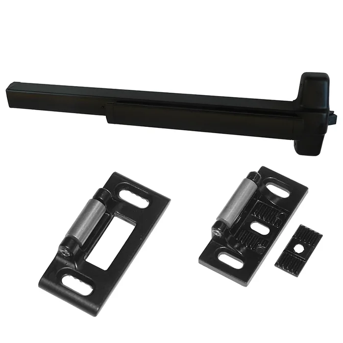 KIT – Rim Exit Device, Exit Only No Trim, 36in, 264 Roller Strike, Hex Dogging, Grade 1, 710/313 Dark Bronze – Von Duprin