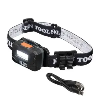 KLEIN 260 LUMEN RECHARGEABLE HEADLAMP, LIGHT ARRAY