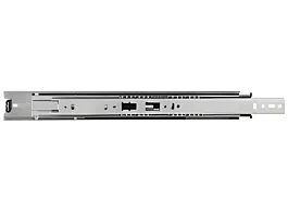 Knape & Vogt 8400 10″ Ball Bearing Drawer Slide, 100lb Capacity, Side Mount, Full Extension Anochrome Finish