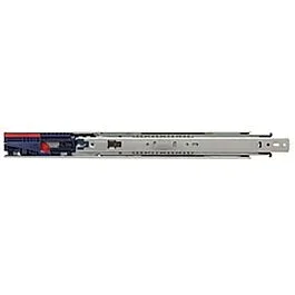 Knape & Vogt 8450FM 26″ Ball Bearing Drawer Slide, 100lb Capacity, Side Mount, Soft Closing, Full Extension Anochrome Finish