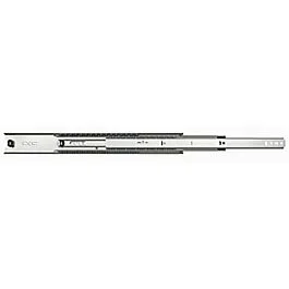 Knape & Vogt 8810 24″ Heavy-Duty Ball Bearing Drawer Slide, 200lb Capacity, Side Mount, Full Extension Zinc-Plated