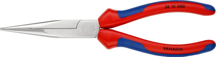 KNIPEX KNIPEX 38 15 200 Mechanics’ Pliers with multi-component grips chrome-plated 200 mm
