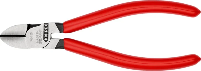 KNIPEX KNIPEX 70 01 140 Diagonal Cutter plastic coated black atramentized 140 mm