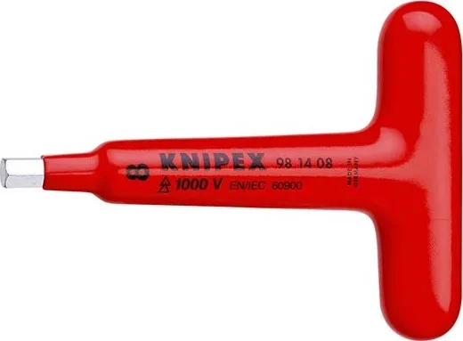 KNIPEX KNIPEX 98 14 05 Screwdriver for hexagon socket screws with T-handle 120 mm