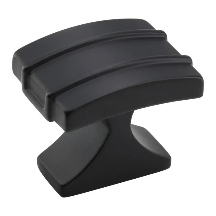 Knob 1-1/4″ Daven MAT Black – AMEROCK Cabinet Hardware