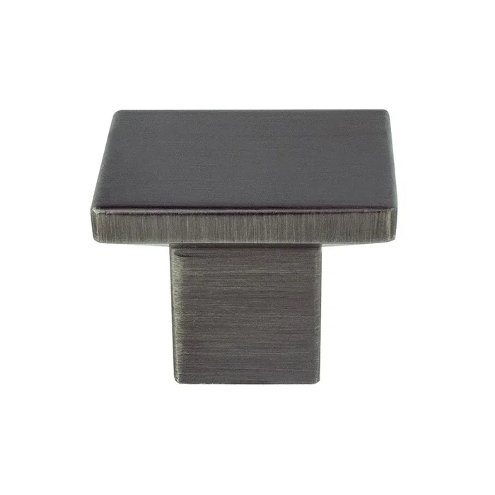 Knob 1-3/6 Uptown Graphite – BERENSON Cabinet Hardware